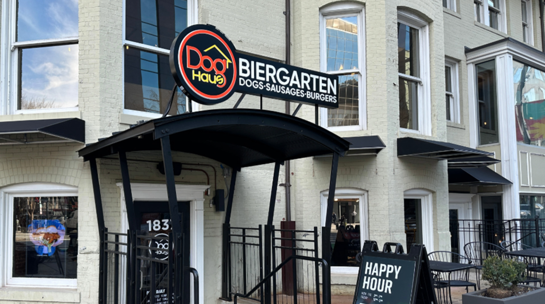 Dog Haus Biergarten Washington dc - fast food restaurants in washington dc